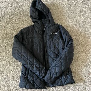 Black Columbia- Faux Fur lined- Jacket